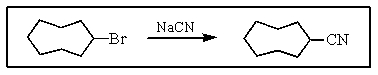 What type of reaction is the following?   A)  elimination B)  addition C)  substitution D)  rearrangement E)  reduction