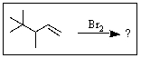 What would be the expected product from the reaction shown?   A)    B)    C)    D)    E)   