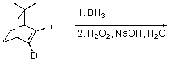 Which of the following products is most likely to form under the reaction conditions?   A)    B)    C)    D)    E)  None of the above.