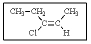 What would be the proper name of the following?   A)  (Z) -3-chloro-2-pentene B)  (Z) -3-chloro-3-pentene C)  (E) -3-chloro-2-pentene D)  (E) -3-chloro-3-pentene E)  cis-3-chloro-3-pentene