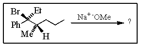 Predict the product of the following reaction:   A)    <sup> </sup> B)    C)    D)    E)   