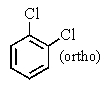 A bottle in a chemical stockroom was labeled simply  dichlorobenzene  without specifying which isomer was present.Capillary GC showed that it was a single pure compound,and the proton decoupled carbon NMR spectrum showed three peaks (not including solvent) .You conclude that the bottle contained A)    B)    C)    D)  any of the dichlorobenzene isomers E)  none of the dichlorobenzene isomers