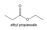 How many different signals will be present in the proton NMR for ethylpropanoate? (Do not count TMS as one of the signals!)    A)  2 B)  3 C)  4 D)  5 E)  6