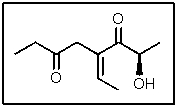In the following molecule,how many carbon atoms are in the sp<sup>2</sup> hybridization state?   A)  0 B)  1 C)  2 D)  4 E)  6