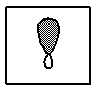 The boxed item most likely represents what?   A)  s orbital B)  sp<sup>3</sup> orbital C)  p orbital D)  could be any of A-C E)  None of the above.