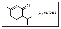 The molecular formula for piperitone is   A)  C<sub>9</sub>H<sub>16</sub>O B)  C<sub>10</sub>H<sub>18</sub>O C)  C<sub>9</sub>H<sub>18</sub>O D)  C<sub>10</sub>H<sub>14</sub>O E)  C<sub>10</sub>H<sub>16</sub>O