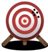 Consider the holes shown on the target below.   If the holes represent repeated measures,these measures would be considered to be ________. A) reliable,but not valid B) valid,but not reliable C) neither valid nor reliable D) both valid and reliable