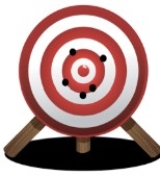 Consider the holes shown on the target below.   If the holes represent repeated measures,these measures would be considered to be ________. A) reliable,but not valid B) valid,but not reliable C) neither valid nor reliable D) both valid and reliable