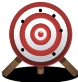 Consider the holes shown on the target below.   If the holes represent repeated measures,these measures would be considered to be ________. A) reliable,but not valid B) valid,but not reliable C) neither valid nor reliable D) both valid and reliable