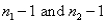 The test statistic employed to test   is   ,which is F distributed with   degrees of freedom.