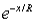 If x is a monetary value (a payoff if positive,a cost if negative) ,U(x) the utility of this value,and R > 0 is the risk tolerance,then the function U(x) = 1 -   is called a(n) _____ utility. A) Poisson B) exponential C) binomial D) normal