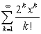 Find the interval of convergence for the series:   A)    B)    C)    D)    E)   
