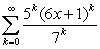 Find the interval of convergence for the series:  