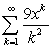 Find the interval of convergence for the series:  