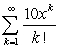 Find the interval of convergence for the series:  