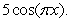 Find the Maclaurin polynomial of order 2 for   A)    B)    C)    D)    E)   