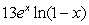 Find the Maclaurin polynomial of order 2 for   by multiplying known Maclaurin series for the two functions.