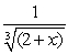 Find the second order Taylor polynomial for the function   , centered at   .