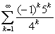 Classify the following series as absolutely convergent, conditionally convergent, or divergent.   A)  Absolutely convergent B)  Conditionally convergent C)  Divergent