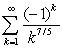 Classify the following series as absolutely convergent, conditionally convergent, or divergent.   A)  Absolutely convergent B)  Conditionally convergent C)  Divergent