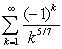 Classify the following series as absolutely convergent, conditionally convergent, or divergent.   A)  Absolutely convergent B)  Conditionally convergent C)  Divergent