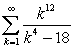 Determine whether or not the following series converges.   A)  Converges B)  Diverges C)  Cannot be determined
