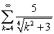 Determine whether or not the following series converges.   A)  Converges B)  Diverges C)  Cannot be determined