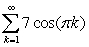 Determine whether or not the following series converges.   A)  Converges B)  Diverges C)  Cannot be determined