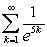Determine whether or not the following series converges. Enter 'Yes' if the series converges, and 'No' if it diverges.  