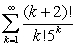 Determine whether or not the following series converges. Enter 'Yes' if the series converges, and 'No' if it diverges.  