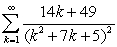 Determine whether or not the following series converges.   A)  Converges B)  Diverges C)  Cannot be determined