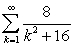 Determine whether or not the following series converges. (Hint: Use the integral test.)    A)  Converges B)  Diverges C)  Cannot be determined