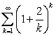 Determine whether or not the following series converges.   A)  Converges B)  Diverges C)  Cannot be determined