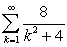 Determine whether or not the following series converges. (Hint: Use the integral test.) Enter 'Yes' if the series converges, and 'No' if it diverges.  