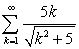 Determine whether or not the following series converges. Enter 'Yes' if the series converges, and 'No' if it diverges.  