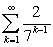 Determine whether or not the following series converges. If it converges, find its sum.   A)    B)    C)    D)  11 E)  Diverges