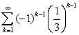 Determine whether or not the following series converges. If it converges, find its sum.  