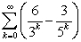 Determine whether or not the following series converges. If it converges, find its sum.  