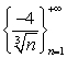 Determine which answer best describes the sequence.   A)  Strictly increasing B)  Strictly decreasing C)  Eventually strictly increasing D)  Eventually strictly decreasing E)  Cannot be determined
