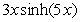 Find the first three nonzero terms of the Maclaurin series for the function   by using an appropriate substitution in a known Maclaurin series and performing any algebraic operations that are required. State the radius of convergence of the series.