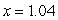 Use Euler's method with the step size of   to compute the approximate solution to the initial-valued problem   at   . Round your answer to six decimal places if need be.