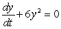 What is the solution to the following differential equation?   A)    B)    C)    D)    E)   
