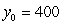Find the exponential growth model   that satisfies   , if the doubling time is   years. Round any numerical quantities to 6 decimal places if need be. A)    B)    C)    D)    E)   