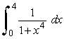 Use n = 10 subdivisions to approximate the value of the integral   by the midpoint approximation.