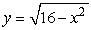 Answer true or false. The area enclosed by   , y = 0, x = 0, x = 16 is   .