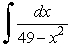 Use the Endpaper Integral Table to evaluate the integral.  