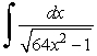 Use the Endpaper Integral Table to evaluate the integral.  