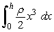  Answer true or false. The force a liquid of density  \rho  exerts on an equilateral triangle with edges h in length submerged point down is given by   . 