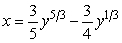 Find the arc length of the curve   from y = 1 to y = 8.