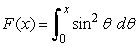 Find F '(x) if   .